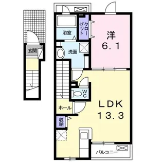 LUMIUS(ルミウス)【2階】の間取り