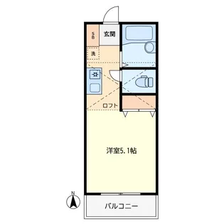 ピュアハイツ【2階】の間取り
