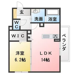 Be’lier(ベリエ)【2階】の間取り