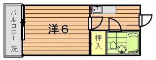 セザール青木台【1階】の間取り
