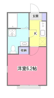 シャルマン東久留米【1階】の間取り
