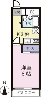 ハイムスワン【2階】の間取り