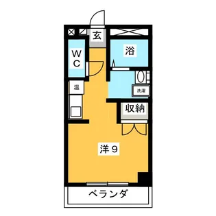 キャンパスサイド【1階】の間取り