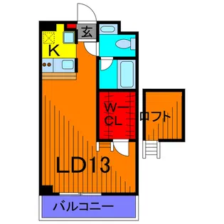 タートルベルズ【3階】の間取り