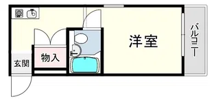CRASIS苦楽園プラザ【1階】の間取り