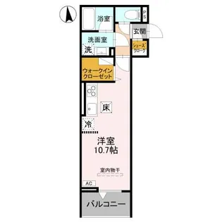 ソラーナ宿郷【1階】の間取り