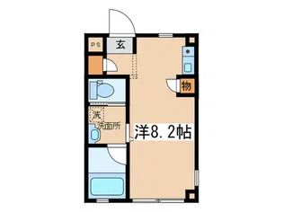 K・C・Kasama【3階】の間取り
