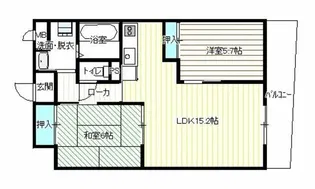 グランドハイツK・I【5階】の間取り