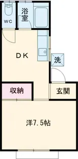 メゾンリラ【2階】の間取り