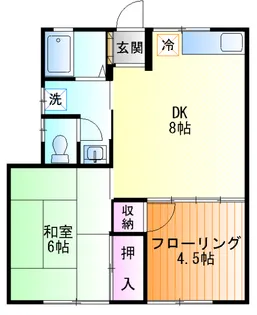 ロンドハウス【1階】の間取り