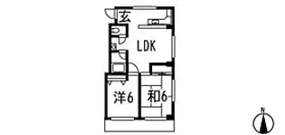 コーゴビル【3階】の間取り