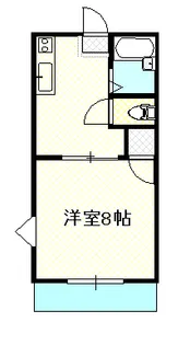 ローズハイツ III【1階】の間取り