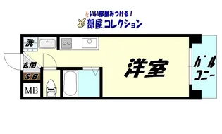 第25エルザビル【6階】の間取り