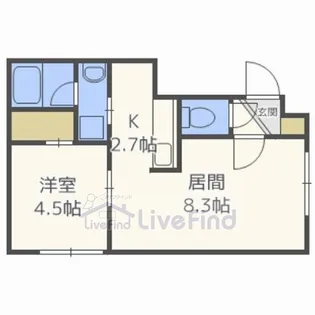 ヒールコート II【3階】の間取り
