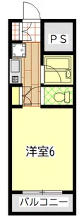 ファリーナクレオ【4階】の間取り