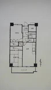 DSハイツ【3階】の間取り