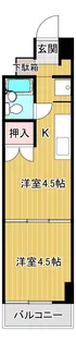 カーサ礎【4階】の間取り