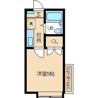 ベルツリーハイム【1階】の間取り