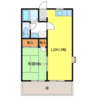 MUヒルズ A【2階】の間取り