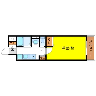 グランパレ【1階】の間取り