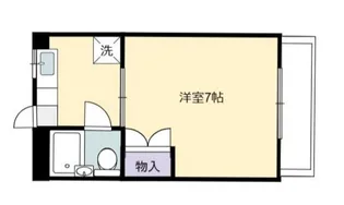 福島県郡山市安積町日出山字一本松【アパート】の間取り