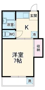 ファミール西所沢【2階】の間取り