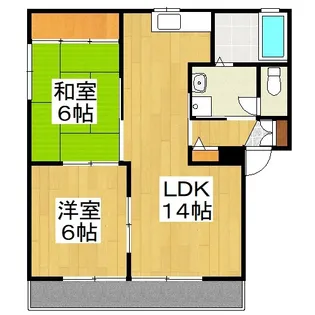 ディアス30 C棟【1階】の間取り