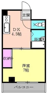 ヴィラローツェ【3階】の間取り