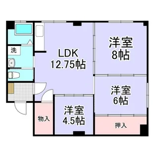 東光マンション【1階】の間取り