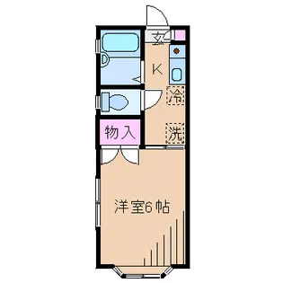 グリーンガーデン大倉山【2階】の間取り