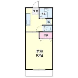 グレース葵東【1階】の間取り
