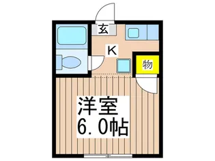 コーポ二葉5号【2階】の間取り
