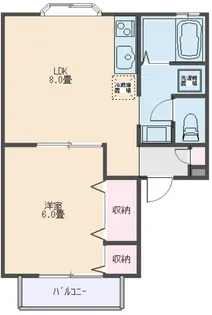 ザイエンス笹川【2階】の間取り