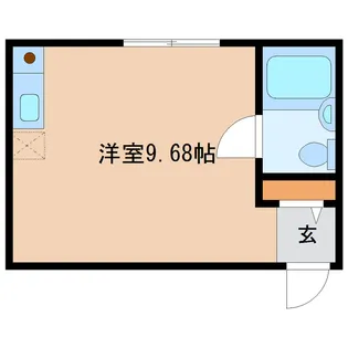 オリーブハウス【1階】の間取り