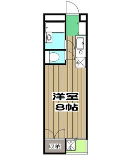 ペンギンハウス【3階】の間取り