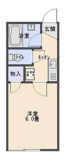 フラットアイトーン【1階】の間取り