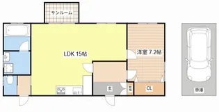滋賀県長浜市曽根町【一戸建】の間取り