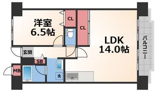 友井グレイス【3階】の間取り