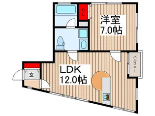 NEO FLAT【2階】の間取り