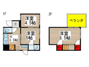 埼玉県富士見市鶴馬1【一戸建】の間取り