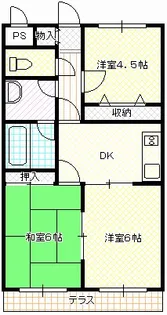 プリムローズ【2階】の間取り