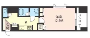 東京都中央区銀座3【マンション】の間取り