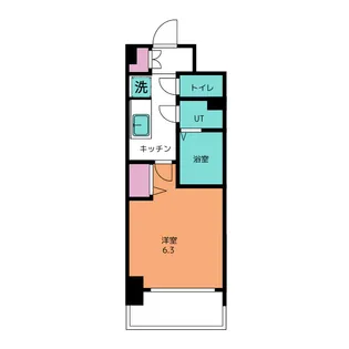 メイクス名駅南II【12階】の間取り