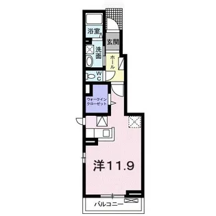 スターリーヒルズ【1階】の間取り