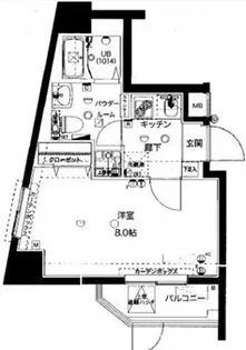 東京都足立区西新井6【マンション】の間取り