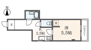 東城ビル【3階】の間取り