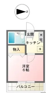 メルベーユ【2階】の間取り