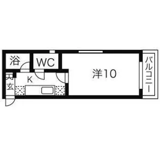 パレット【2階】の間取り