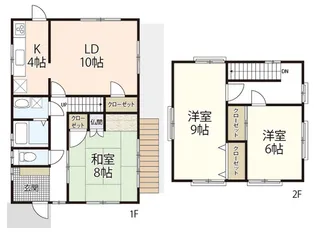 広島県広島市東区戸坂南2【一戸建】の間取り