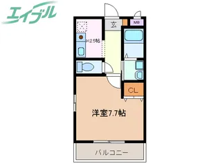 Maison de Jacobins【3階】の間取り